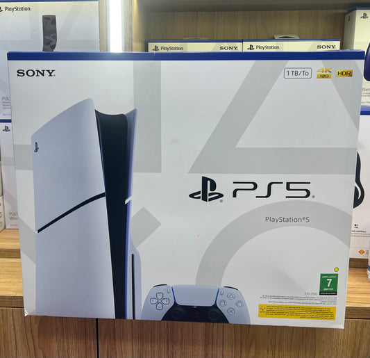 Play Station 5 Slim Disc & Uk Spec 1TB SSD￼
